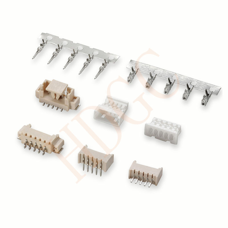 HDGC1251 Series 1.25mm Pitch (.049'')線對(duì)板、線對(duì)線連接器