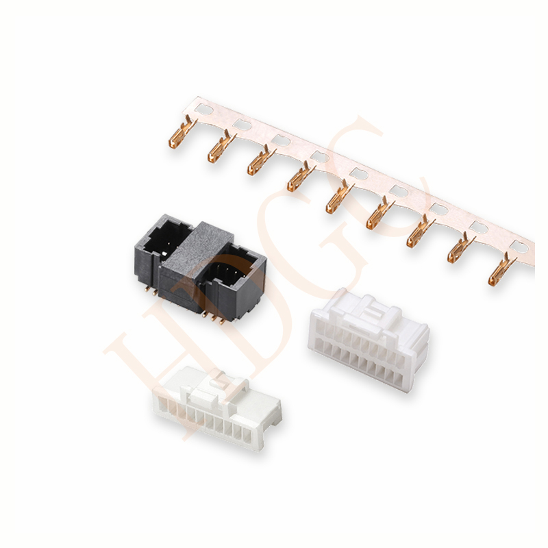 HDGC1008 Series 1.00mm Pitch (.039'')線對板連接器
